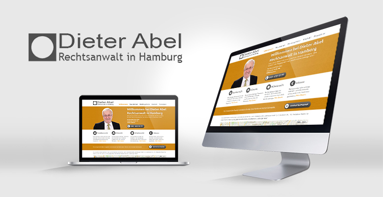 Rechtsanwalt Abel mit neuer Wordpress Webseite