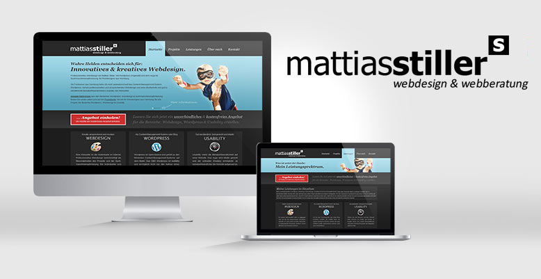 Redesign der Website www.mattiasstiller.de