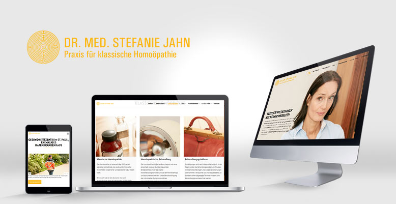 Neues Webdesign & Wordpress für Dr. med. Stefanie Jahn