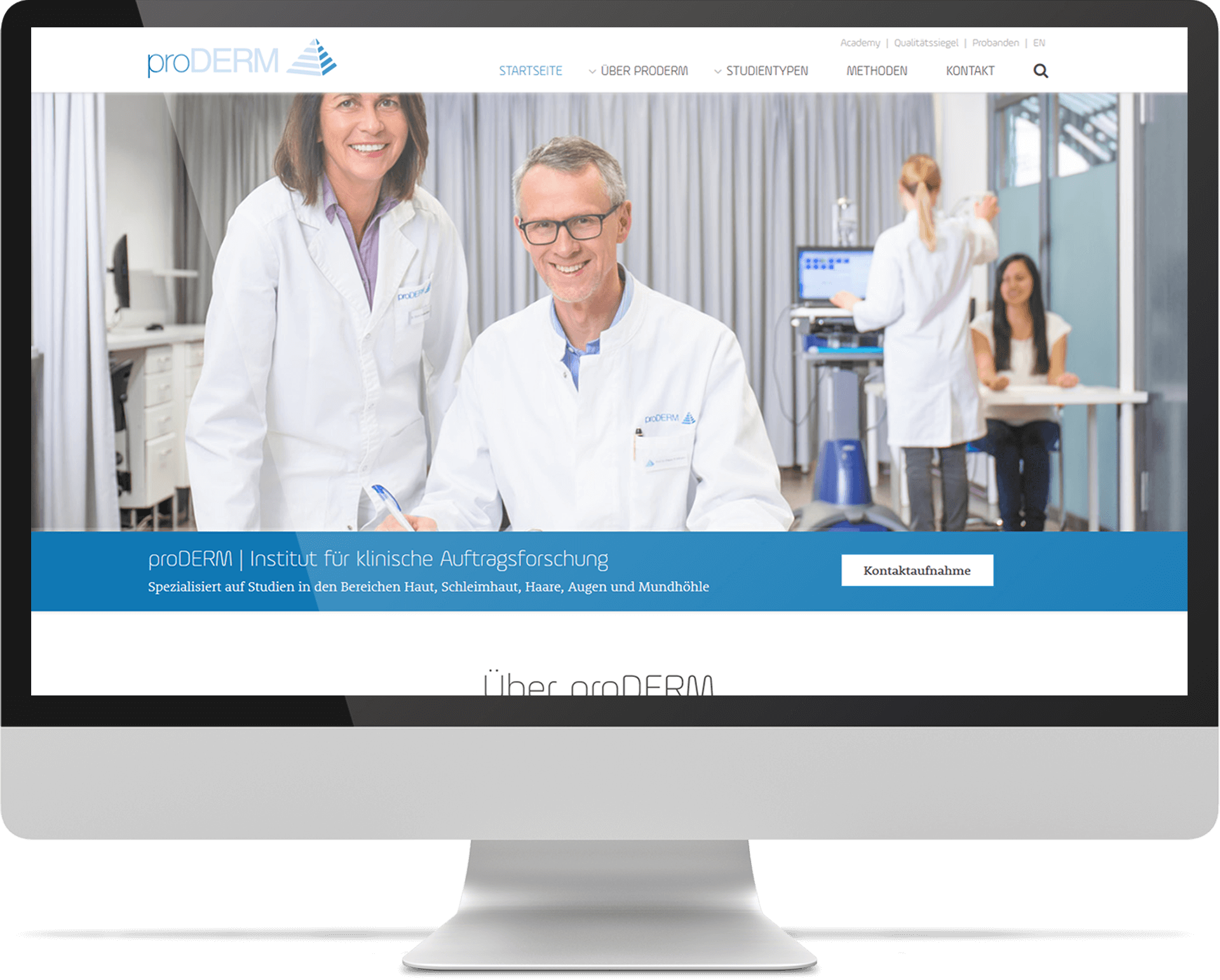 Webdesign & WordPress Referenz proderm Webdesign & WordPress Referenz proderm
