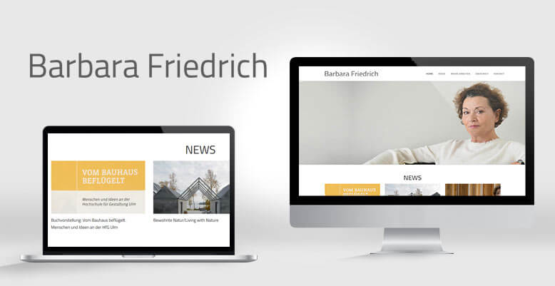 Neues Webdesign & WordPress für Barbara Friedrich