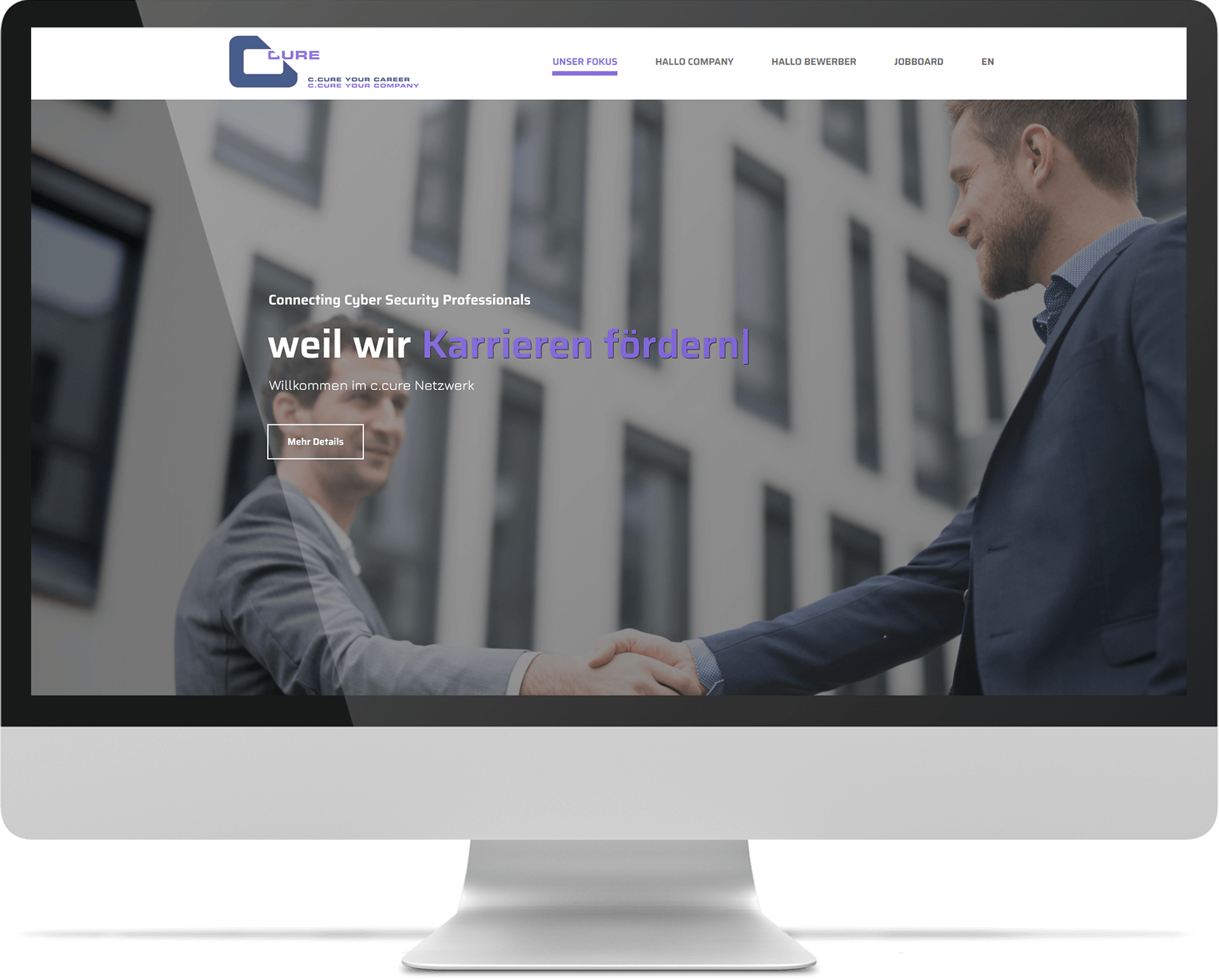 Webdesign & WordPress Referenz CCure Webdesign & WordPress Referenz CCure
