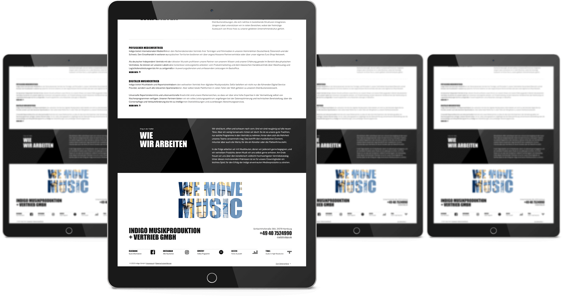 Webdesign & WordPress Tablet Indigo GmbH Webdesign & WordPress Tablet Indigo GmbH